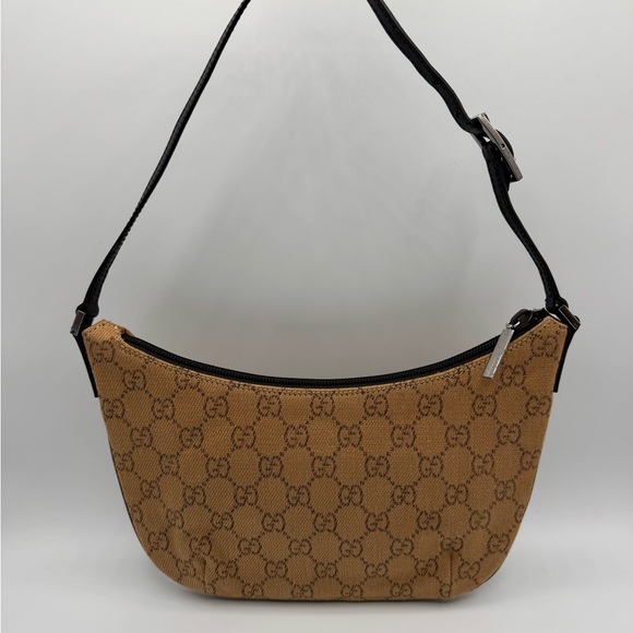 Vintage Gucci Monogram Hobo Bag - Picture 2 of 5